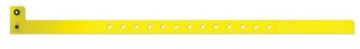 Yellow 1/2" Plastic Wristband